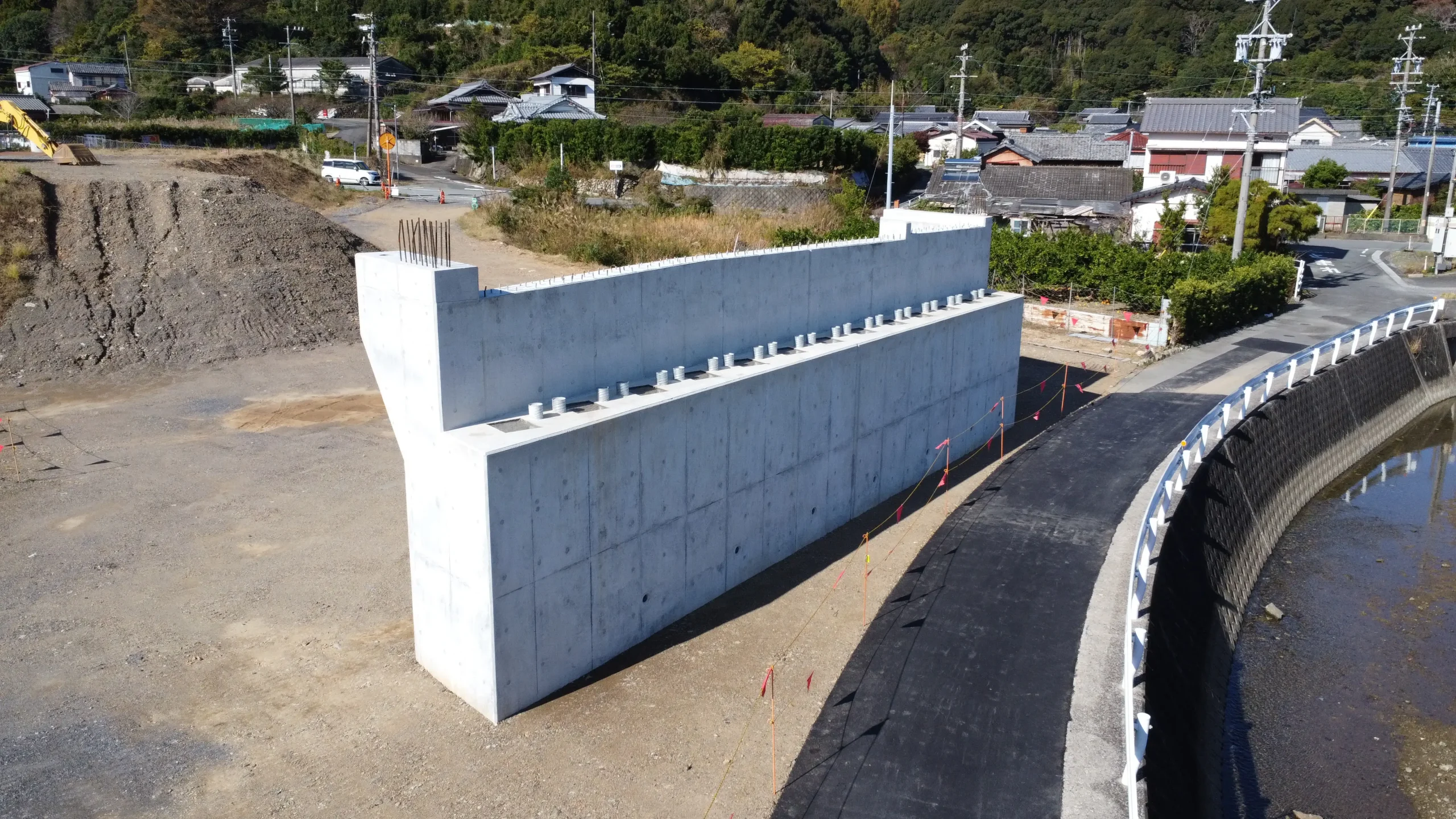 令和5年度　一般国道２６０号（船越）道路改良（中ノ谷橋下部工）工事